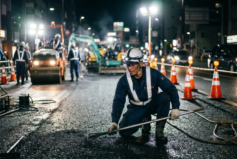 建設現場の夜勤はどれくらいある？頻度や生活リズムのリアル