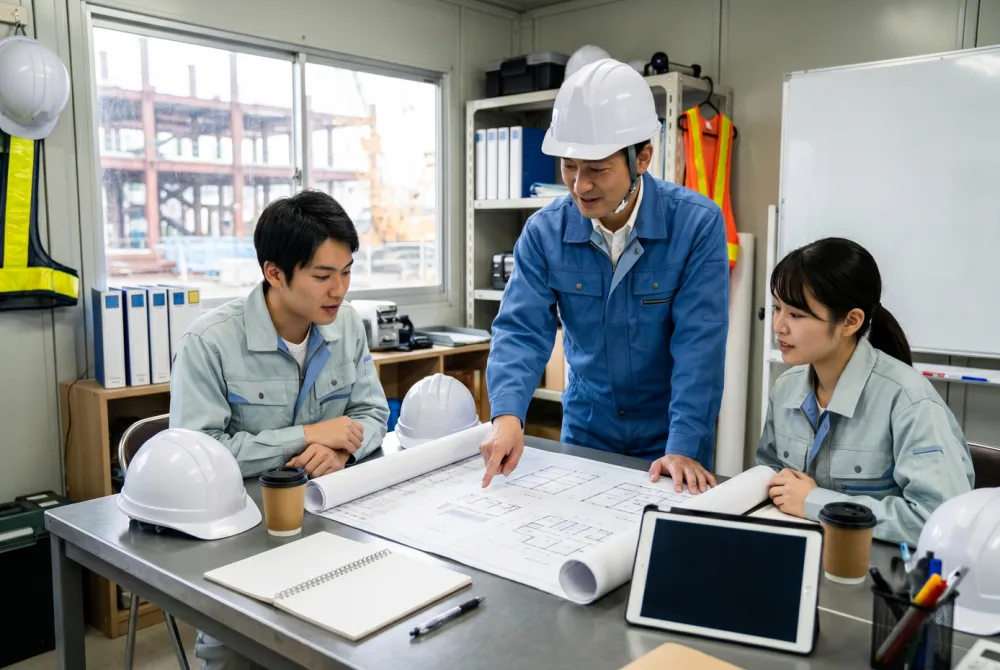 施工管理の先輩必見！後輩が育つ接し方とNG行動を徹底解説