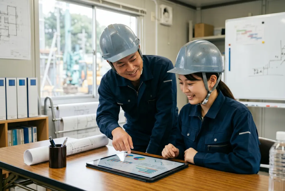 建設業界の新卒が口を揃えて言う「先輩が意外と優しい」の真相
