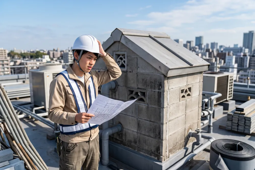 ハト小屋とは？新人施工管理が現場で戸惑う建築用語をわかりやすく解説