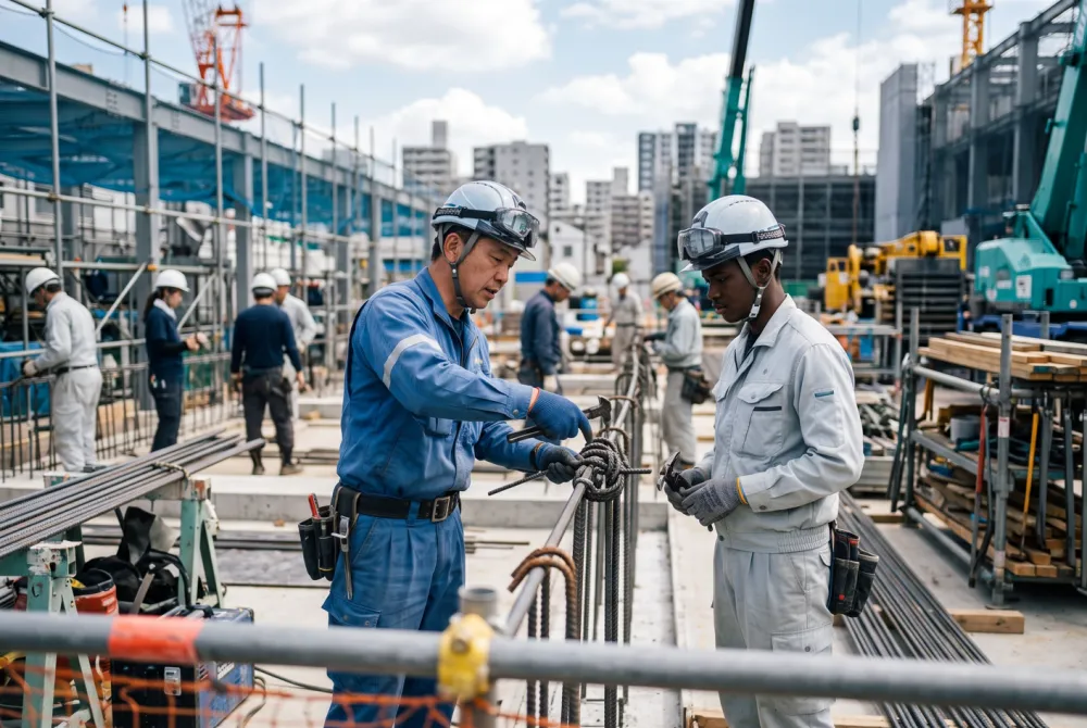 建設業の技能実習・特定技能とは？違いと受入れを解説