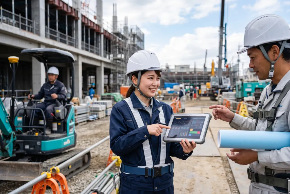 建設現場の生産性向上とは？人手不足を解決する方法