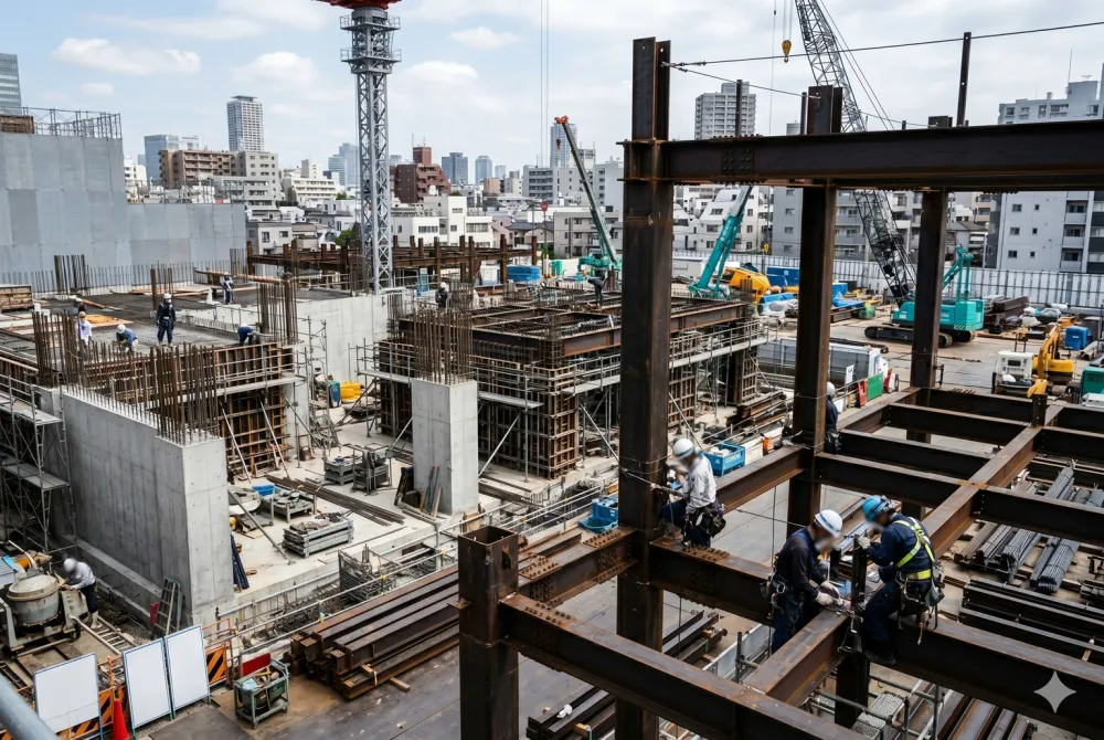 S造・RC造・SRC造とは？構造の違いと特徴をわかりやすく解説