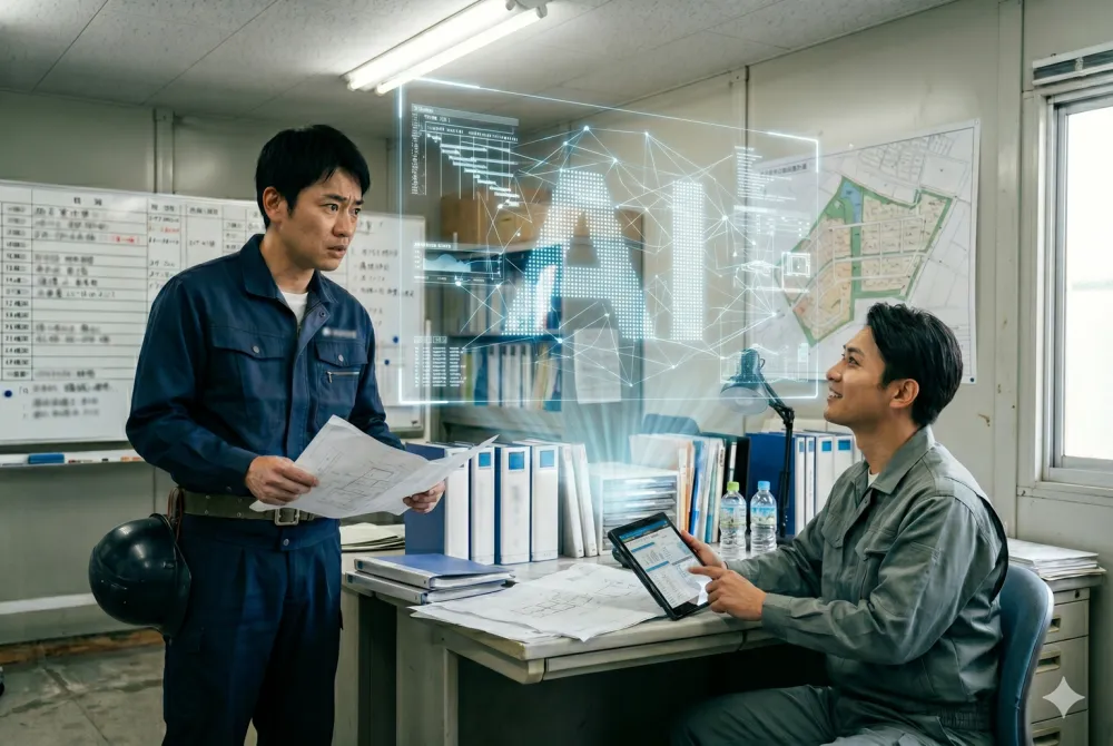 AIは施工管理の仕事を奪う？現場の未来と生き残る人材像