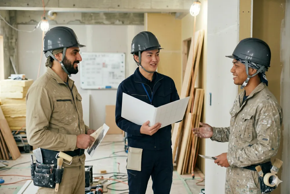 現場での外国人労働者との関わり方｜トラブル回避と信頼構築のコツ